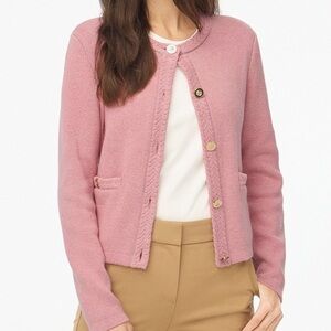 J. Crew Cotton Lady Jacket Cardigan Sweater